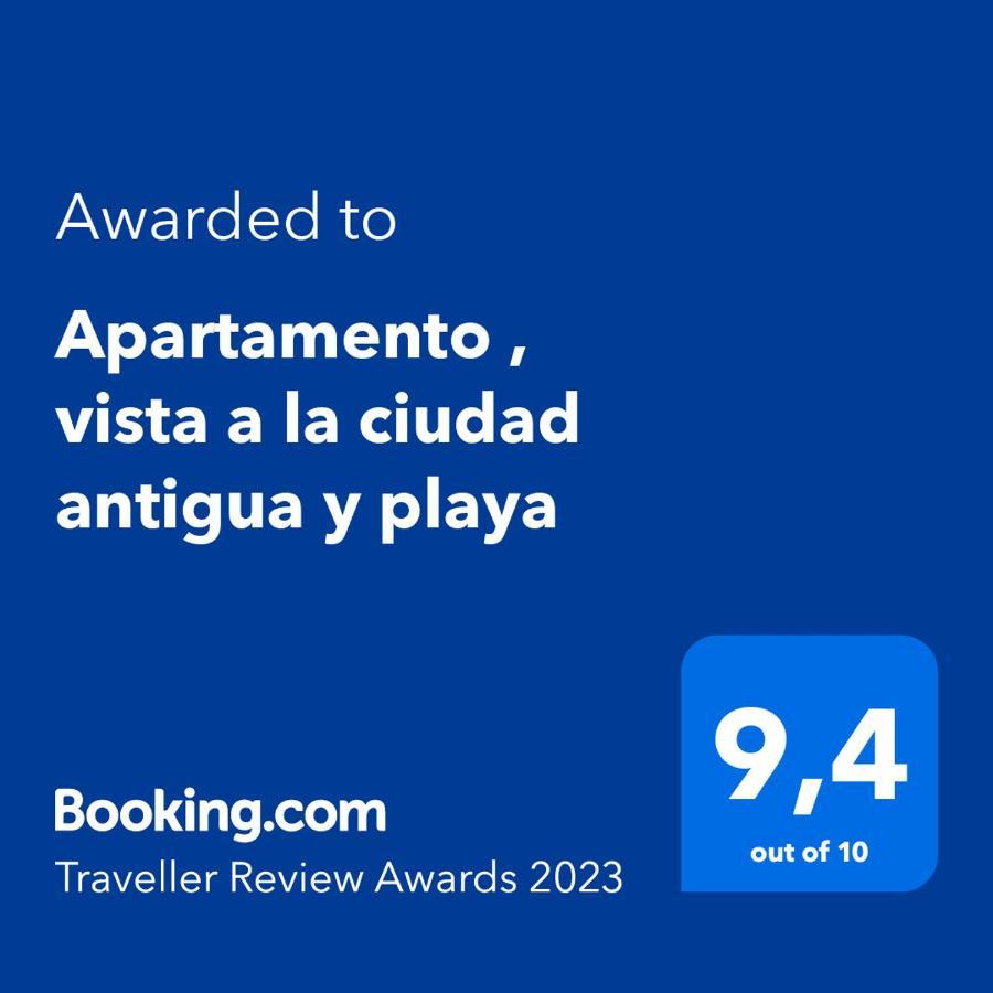Apartamento , Vista A La Ciudad Antigua Y Playa Cartagène Extérieur photo